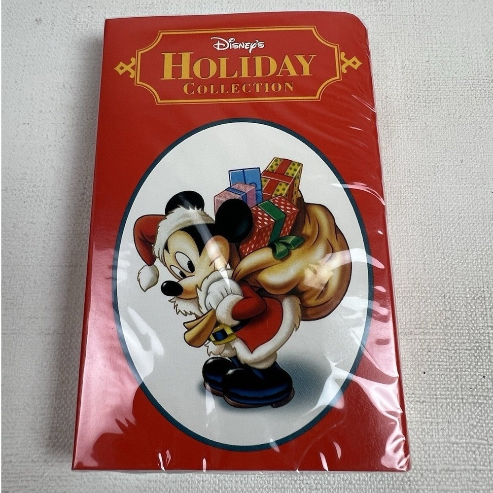 Disney Holiday Collection Cassette Tape Mickey Mouse Christmas‎ Sealed